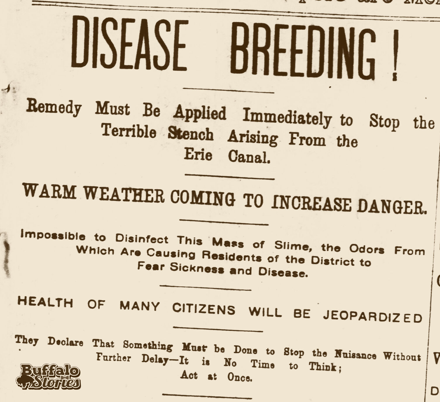 Erie Canal Buffalo Enquirer headline 1897.jpg